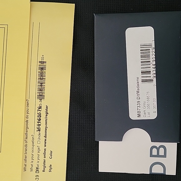 Dooney & Bourke, Madalene, Alto Italian Leather Crossbody, Dark Grey - Picture 2 of 16